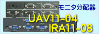 アナログモニタ分配器はIRA07-04/IRA11-08